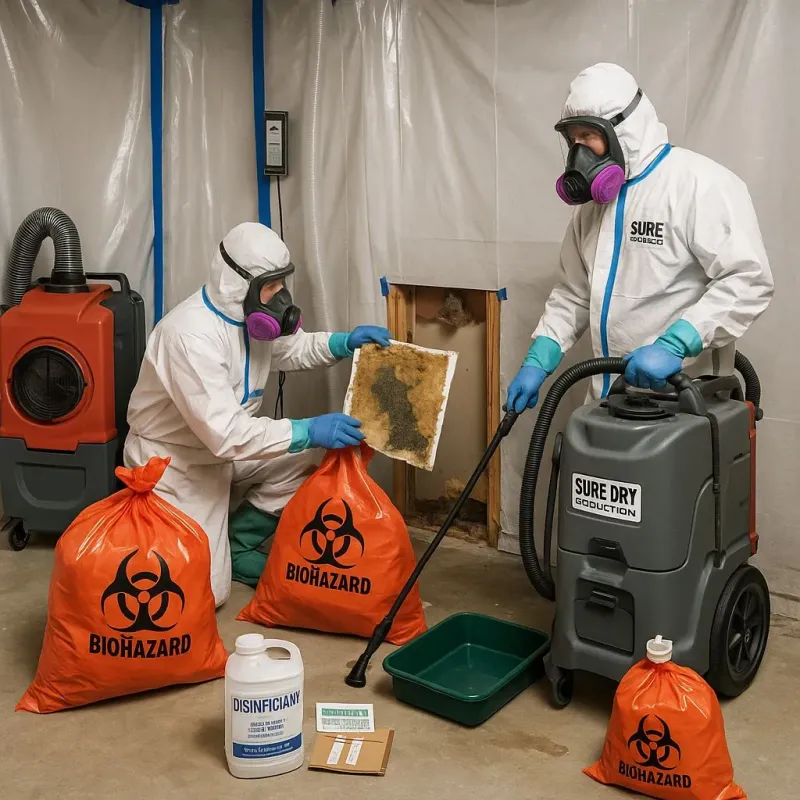 Contaminated Water Handling Protocols process in Warrenville, SC