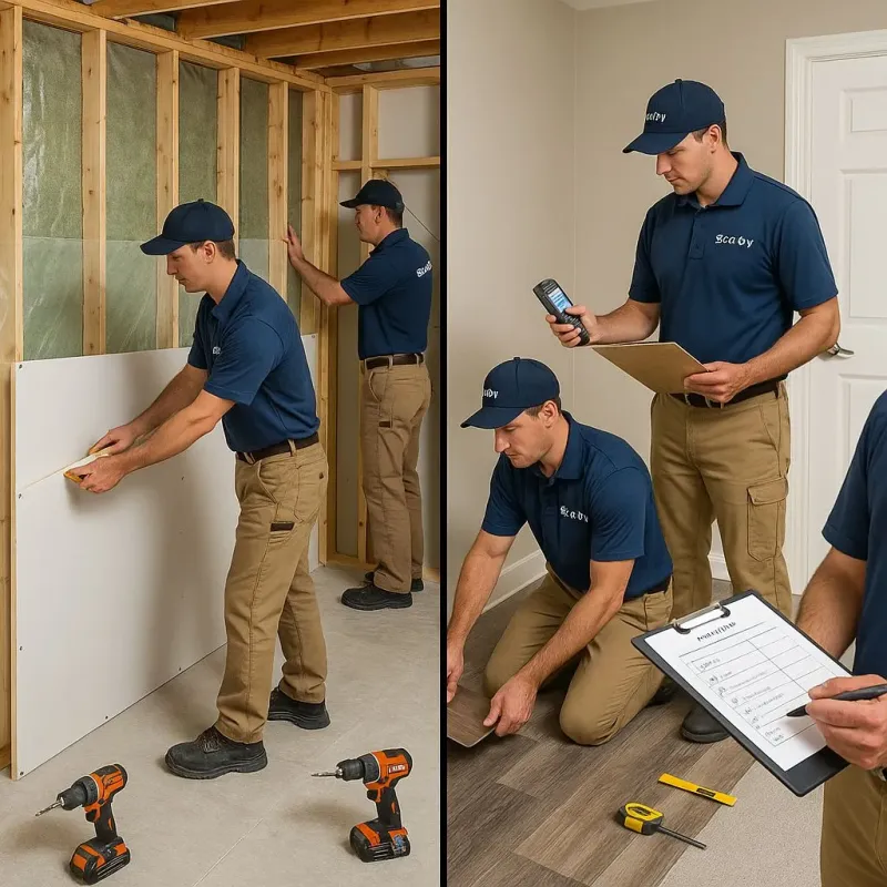 Repairs and Reconstruction process in Warrenville, SC