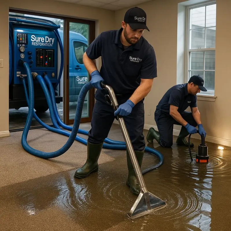 Water Extraction and Removal process in Warrenville, SC